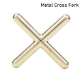 Miniatyrbillede 1 af 10: Pool Cue Head Bridge Rest Bridge METAL CROSSAFFEL METAL CROS Metal Cross Fork