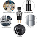 Miniatyrbild 3 av 7: 12ST Mini Circular Push Button Switch Momentary Switch