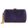 Miniatyrbilde 3 av 10: Kveldsvesker Clutch-veske GULL Gold