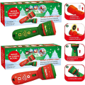 Miniatyrbilde 10 av 10: Juleprojeksjonslys Barnelommelykt Projektor RØD 1 RØD Red 1