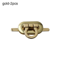 Pikkukuva 1 / 10: Turn Lock Twist -lukot GOLD 2KPL 2KPL gold 2pcs-2pcs