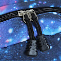 Miniatyrbillede 4 af 9: 3-delt Set Stitch Rygsæk Skulderrygsæk Canvas SORT B ​​B BLACK B