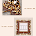Miniatyrbild 4 av 10: Enkelljusbrytare Cover Socket Surround Frame 04 04 04