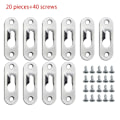 Miniatyrbillede 1 af 8: Fotoramme Krog Billedophæng 20 STK 20PCS