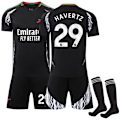 Miniatyrbild 1 av 2: Arsenal Borta Fotbollströja Barn & Vuxen 2024-2025 Nr. 29 Havertz 20