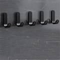 Miniatyrbillede 1 af 10: Metalkroge Badeværelse Vægkrog SORT 5 STK black 5PCS