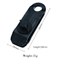 Miniatyrbilde 3 av 10: 3stk presenningsklips Alligator Clip Hook BLÅ Blue