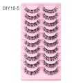 Miniatyrbilde 1 av 10: 10 par klyngevipper ser ut som extensions DIY10-5 DIY10-5 DIY10-5