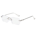 Pikkukuva 1 / 10: Anti-Blue Light lukulasit Neliömäiset silmälasit SILVER Silver Strength 350