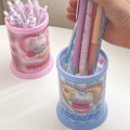 Miniatyrbillede 10 af 10: Sød blyantholder Pen opbevaringsboks PINK C C PINK C-C