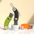 Miniatyrbilde 10 av 10: Flaskekopplokk Brush Cleaner Tools GRØNN green