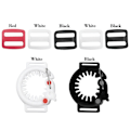 Miniatyrbillede 3 af 10: 10 stk Sports Kedel Spænde Udendørs Karabinhage SORT 2CMSQUARE Black 2cmSquare-Square