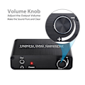 Miniatyrbilde 10 av 10: Digital til Analog Audio Converter Koaksial Optisk til Analog