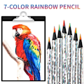 Miniatyrbilde 6 av 10: 12 stk/sett Fargeblyant Rainbow Core Pencil 02-12STK/SET 02-12PCS/Set