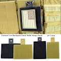 Miniatyrbillede 7 af 10: Tactical Patch Vest Rygsæk Patch SORT 7,6X10CM Black 7.6x10cm