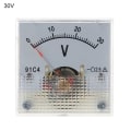 Miniatyrbild 1 av 10: DC Voltmeter Analog Panelmätare 0-30V 0-30V 0-30V