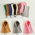 Miniatyrbild 8 av 10: Barn Mjuk Balaclava Barn Pullover Hatt KAFFE coffee