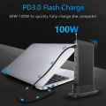Miniatyrbilde 10 av 10: 13 i 1 Type C HUB USB-C Splitter Dock Station