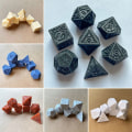Miniatyrbillede 10 af 10: 7 Stk/sæt DND Terninger Polyhedral Terninger SORT SORT black