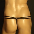 Miniatyrbild 5 av 9: Sexiga Bondage Trosor Trosor GUL S yellow S