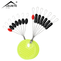 Miniatyrbilde 3 av 10: 800 stk (100 grupper) Fishing Bobber Stopper Rubber Bean M M