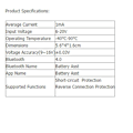 Pikkukuva 4 / 6: Auton akun testeri 12 V:n monitori Automotive Battery Load Tester