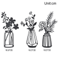 Miniatyrbilde 3 av 10: 3 stk Baderomsinnredning Soveromsdekorasjon SORT 2 SORT 2 Black 2