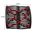 Miniatyrbillede 2 af 9: Elastisk reb Pan Hair Clips Lazy Comb MULTICOLOR MULTICOLOR