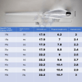 Miniatyrbilde 2 av 10: Fluefiske Shot Assistant fiske Kastehjelp 1PC40G ADD 5G 1pc40g add 5g lead