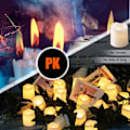 Miniatyrbillede 3 af 10: 24 STK Led telampe Flammefri Led stearinlys Falske stearinlyslampe 24PCS