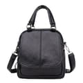 Skuldertaske Dame Rygsæk SORT Black