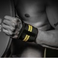 Miniatyrbillede 4 af 6: Wrist Wrap Wrist Brace SORT NO STRIPE NO STRIPE BLACK No stripe-No stripe