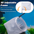 Miniatyrbillede 8 af 10: Tiny Fish Tank Net Aquarium Reje Net LILLE CIRKEL LILLE CIRKEL small circle