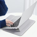 Miniatyrbillede 8 af 10: Laptop Sleeve Case Notebook Computer Taske GRÅ Grey