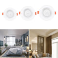 Miniatyrbild 8 av 10: LED Taklampa Downlight 3WCOLD WHITE KALLVIT 3WCold White