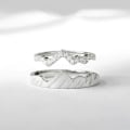 Pikkukuva 10 / 10: Mountain Ring -parisormus SILVER 6 Silver 6