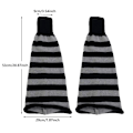 Miniatyrbillede 3 af 10: Benvarmere Y2K Benvarmere SORT SORT Black