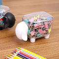 Miniatyrbillede 4 af 7: Bomuldspindeholder Bomuldskugledispenser SORT black