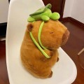 Miniatyrbillede 4 af 6: Capybara Plys Simulation Capibara 25CMCAPYBARA OG TASKE 25cmCapybara and bag