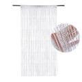 Miniatyrbillede 1 af 10: Strengegardin Rumdeler Net HVID HVID White