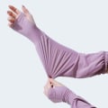 Miniatyrbild 8 av 10: Ice Silk Sleeves Lösa Armärmar LILA purple