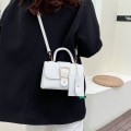 Miniatyrbild 7 av 10: Crossbody Top Handle Bags Single Shoulder Bag ROSE RED rose red
