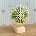Pikkukuva 1 / 10: Miniatyyri sähkötuuletin nukkekodin kalusteet BEIGE beige