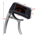 Miniatyrbilde 2 av 9: Gitar Tuner Clamp Key Trigger for akustisk GULL gold