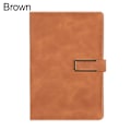 Miniatyrbillede 1 af 10: A5 Notebook Ledger Book BRUN Brown
