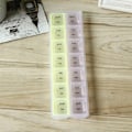 Miniatyrbild 4 av 6: 7Days Pill Box Weekly Medicine Container 2 2 2