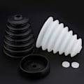 Miniatyrbillede 9 af 10: Elektrisk Drill Dust Cover Drill Dust Collector SORT SORT Black
