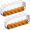 Miniatyrbild 3 av 10: 10 st genomskinliga blixtlåspåsar Klar case Klar dragkedja White 10 Pcs-10 Pcs