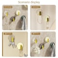 Miniatyrbillede 4 af 7: Shell Sticky Hook Hangers 04 04 04