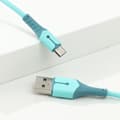 Miniatyrbillede 2 af 10: Hurtig Opladerkabel BLÅ 2M TYPE-C TYPE-C Blue 2MType-C-Type-C